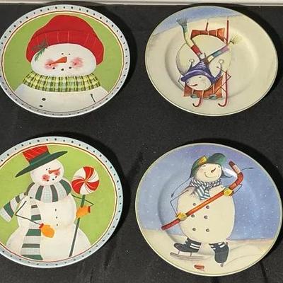 Christmas Plates 