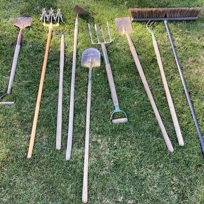 Lot of Garden and Yard Tools