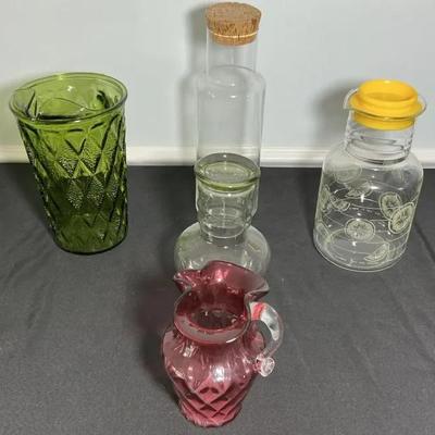 Pitchers  And Carafe 