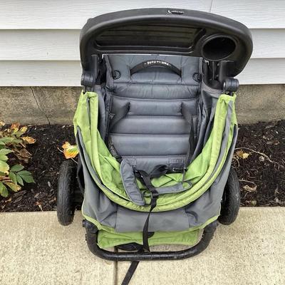 Baby Trend Expedition Jogger Stroller – Green and Gray