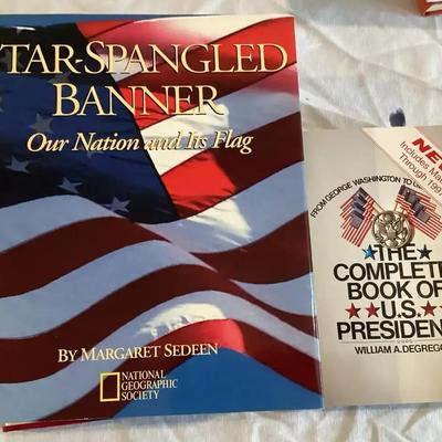 Patriotic American History Book Set