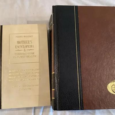 Vintage Reference Book Collection – Mother’s Encyclopedia & World Book Dictionary Set