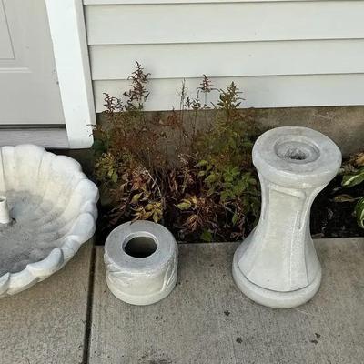   4 Piece Bird Bath