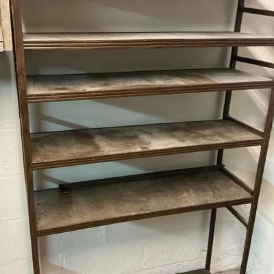 Wooden Five-Shelf Storage Rack 