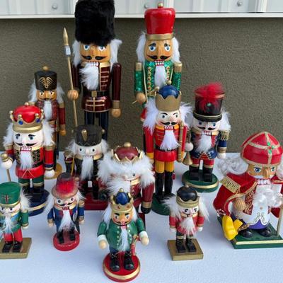 (13) Assorted Wood Nut Crackers
(13) Assorted Wood Nut Crackers