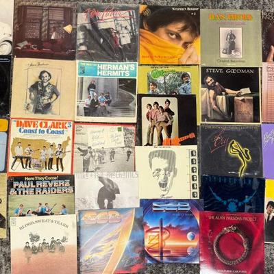 (27) Vintage Vinyl Albums - The Kinks, Monkees, Hermits, Bruce Springstein, And More