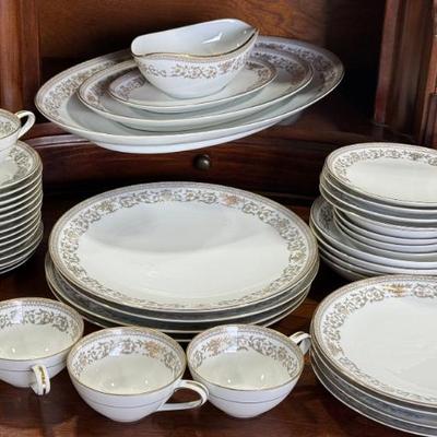 Partial Set Of Vintage Noritake Gracelyn China