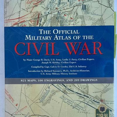 The Official Military Atlas Of The Civil War Hard Back Coffee Table Book 2003 Edition
The Official Military Atlas Of The Civil War Hard...