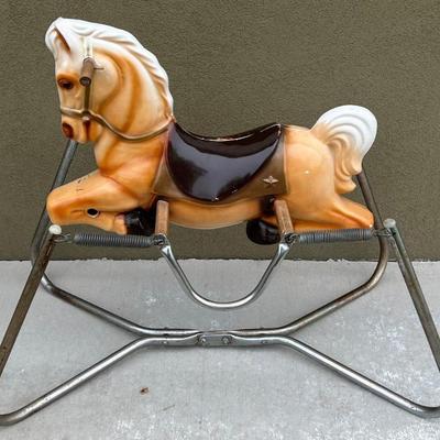 Vintage Spring Rocking Wonder Horse