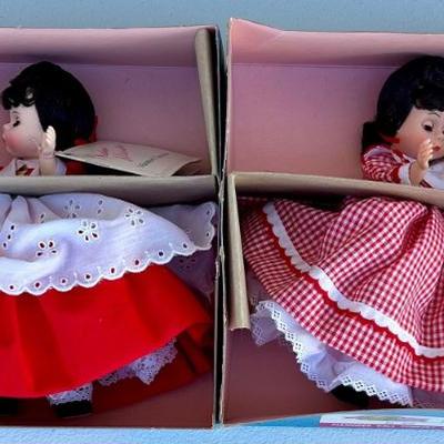 (2) Madame Alexander Dolls With Boxes - Jo 407 And Jo 413
