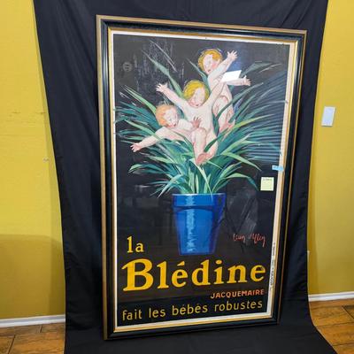 “La Blédine Jacquemaire” c.1925 French Advertising Poster by Charles Loupot | Établissements Vercass