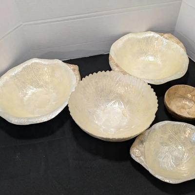 Capiz Shell Bowls