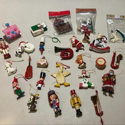 Vintage Wooden Ornaments 