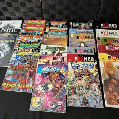 Image Comics : Young blood Wild Cats Bones And More 