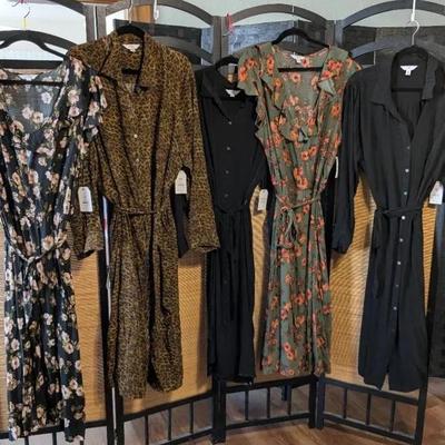 Plus-Size Long Dresses, New with Tags