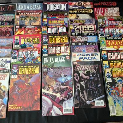 Marvel Comics Anita Blake , The Incomplete Deaths Head ,2099, The Order and More