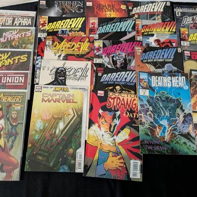 More Marvel Comics Captain Marvel Avengers Daredevils Doctor Aphra