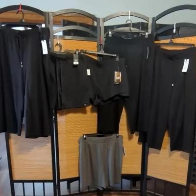 XL and Plus-Size Elastic Waist Pants and Shorts, All New with Tags