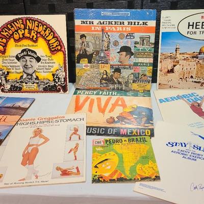 Aerobics, Hebrew Language, Modern German Opera, And Music Of Mexico - Brazil - Hawaii - Paris