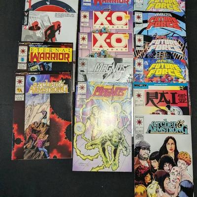 Valiant Comics  : Future Force ,Archer & Armstrong, X-O, Magnus 