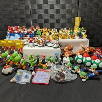 Mario Brothers Characters Large Lot 