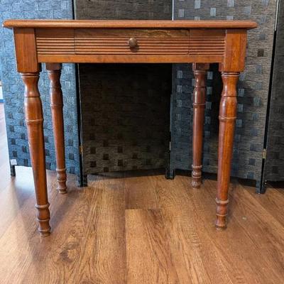 Vintage Side Table with One Drawer