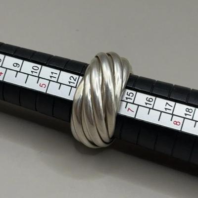 Sterling Silver Stacking Ring (One Piece Design)