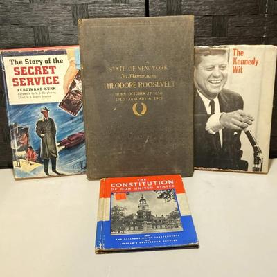 Book Lot: The Story Of The Secret Service, The Kennedy Wit & More