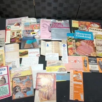 Booklets on Home Making Cooking Crafts Diets Sewing 