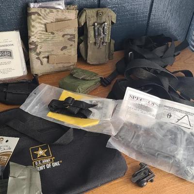 Military And Buttstock Items, Including Army Ranger Handbook