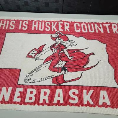 Husker Country Nebraska Scatter Rug 