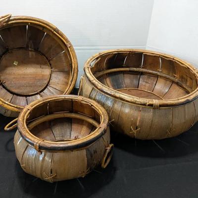 Rustic Nesting Baskets