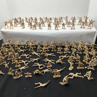 Plastic Army Men From Different Wars 