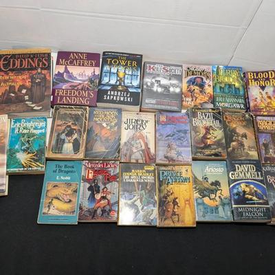 Fantasy Books With Dragons & Magic See Pics For Titles 