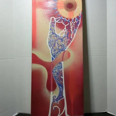 Surya Sun God Painting on Canvas