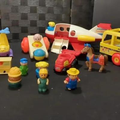 Fisher Price Toys And Figures Old And New 