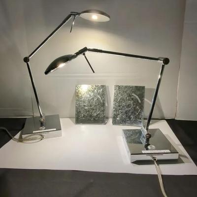 2 Koncept Z-Bar wall lamps With Wall Brackets 