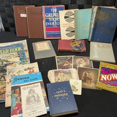 Books On Hope Worship Hymnals Children's Prayer Book The Greatest Story Ever Told 