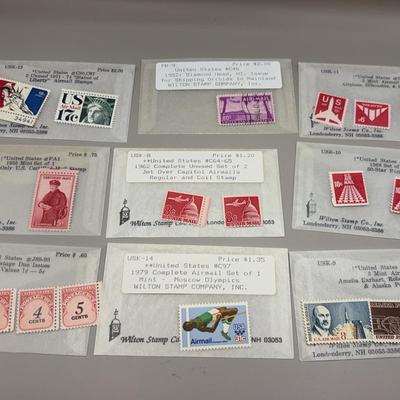Air Mail Stamps, Certified Mail and Postage Due Stamps