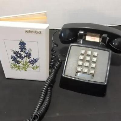 Push Button Phone With Address Book Do You Remember The Phone Number ? 