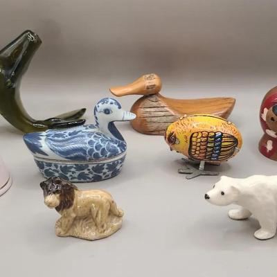 Collection Of Small Animals And Bells