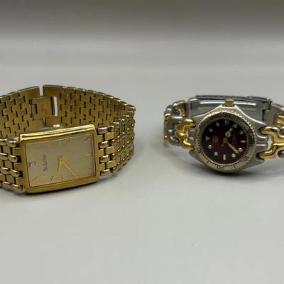 TAG Heuer and Bulova Watches