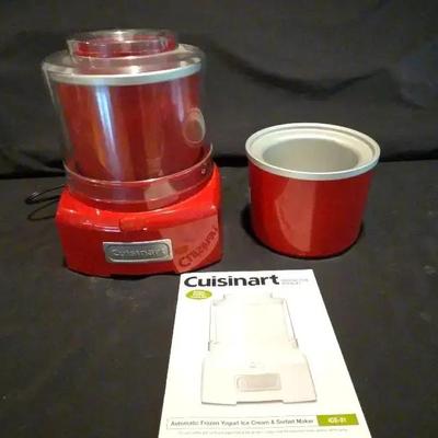 Cuisinart Automatic Frozen Yogurt, Ice Cream & Sorbet Maker