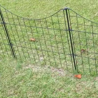 Metal Garden or Pet Fence – 105 Feet