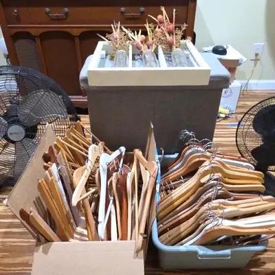 UltraTech Industrial Fan, Wooden Hangers, Cushioned Hamper & More