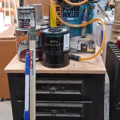 Wagner Power Roller, Behr Paint, Stain, Sealant & Painting Supplies