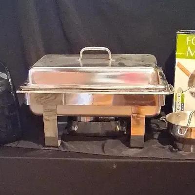 Vollrath Sterno Server, Bella Air Fryer & Endurance Food Mill