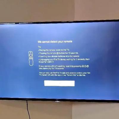 Amazon Fire TV 42" Flat Screen with Remote & GE Power Surge Protector