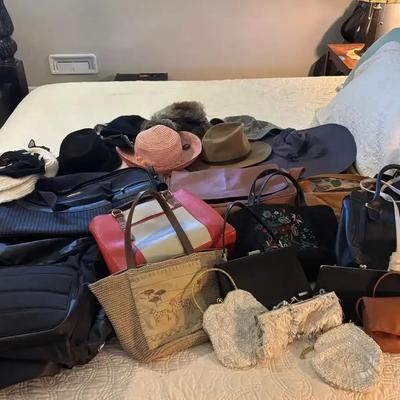 Extensive Accessory Collection – Handbags, Hats & Scarves