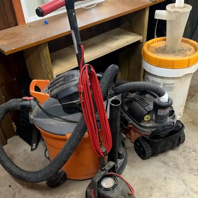 Portable Vacuums with Floor Polisher